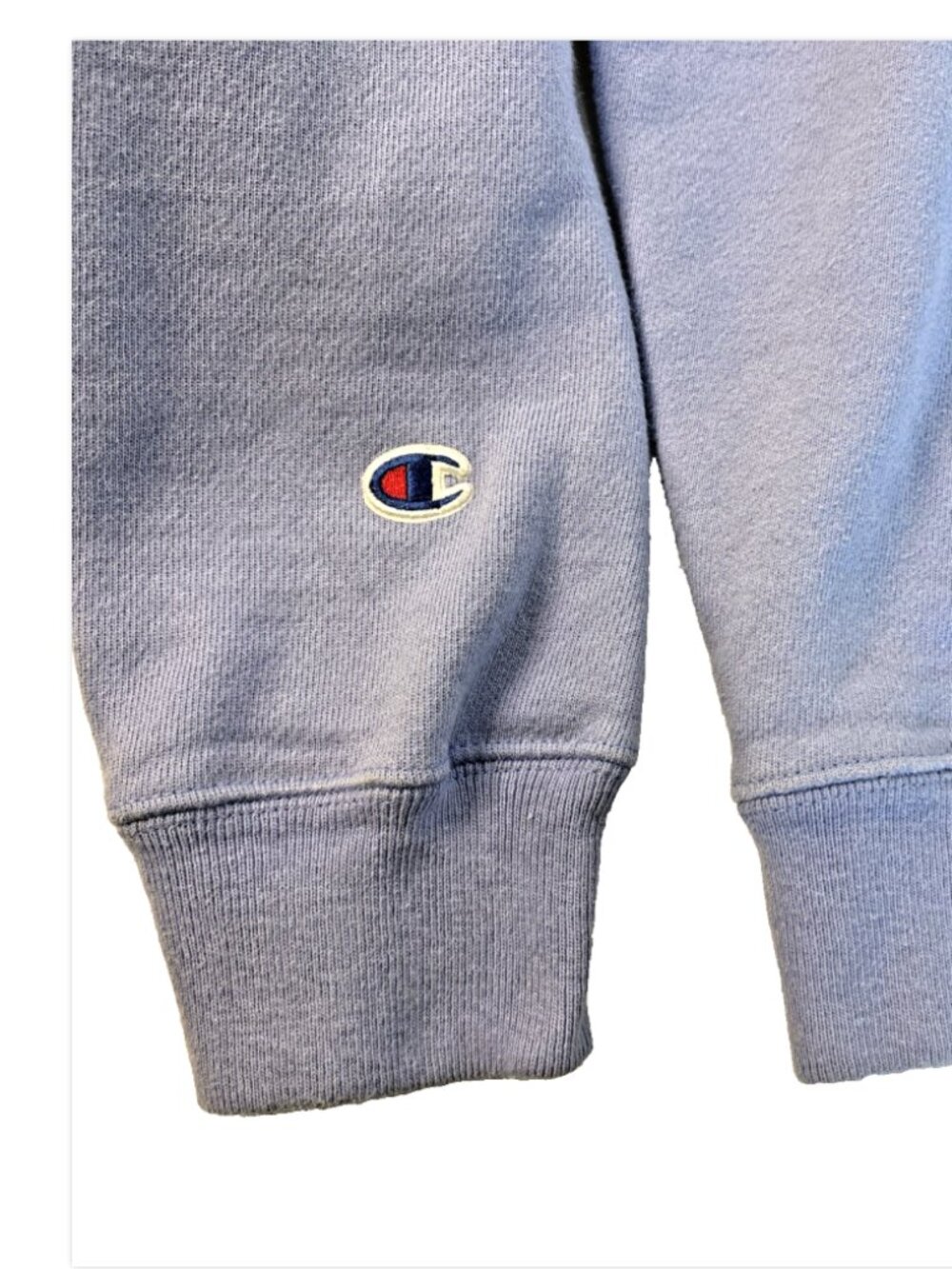 Vintage Champion Reverse Weave Crewneck Sweatshirt Women’s M Periwinkle Blue - Picture 5 of 5